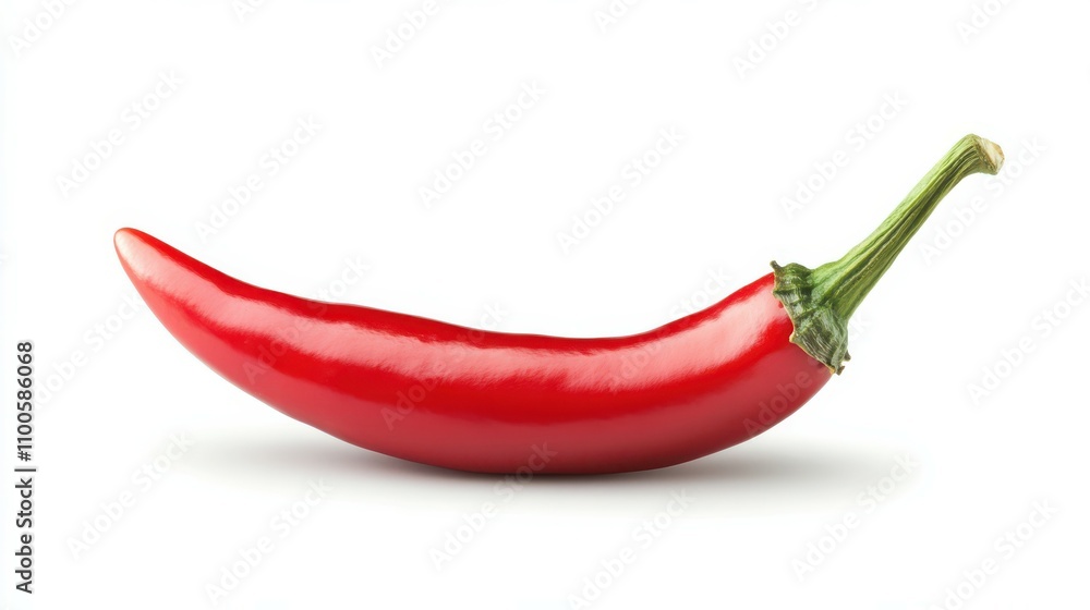 Red hot chili papper isolated on white background Red hot chili papper isolated on white background