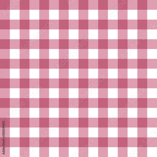 red and white checkered background