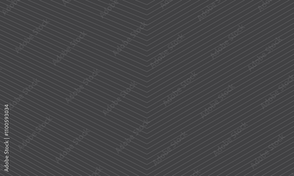 Obraz premium simple geometric striped gray pentagonal lines background pattern.