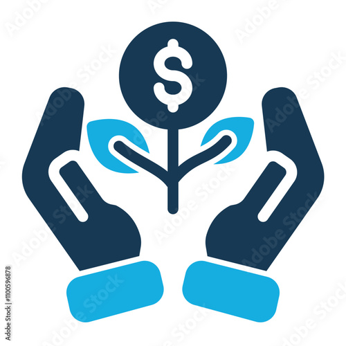 Return on investment, finance consolidation, budget planning, savings account, income growth, long term investment, refinancing concept, vector flat icon