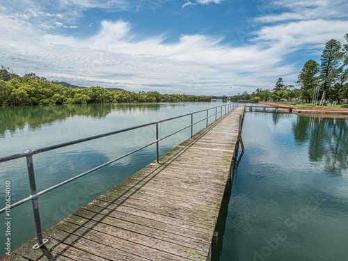 View Along Brisbane Waters Woy Woy photo