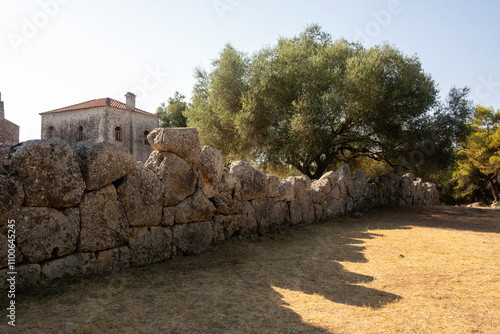 Ruins of Necromanteion of Acheron, Epirus, Greece photo