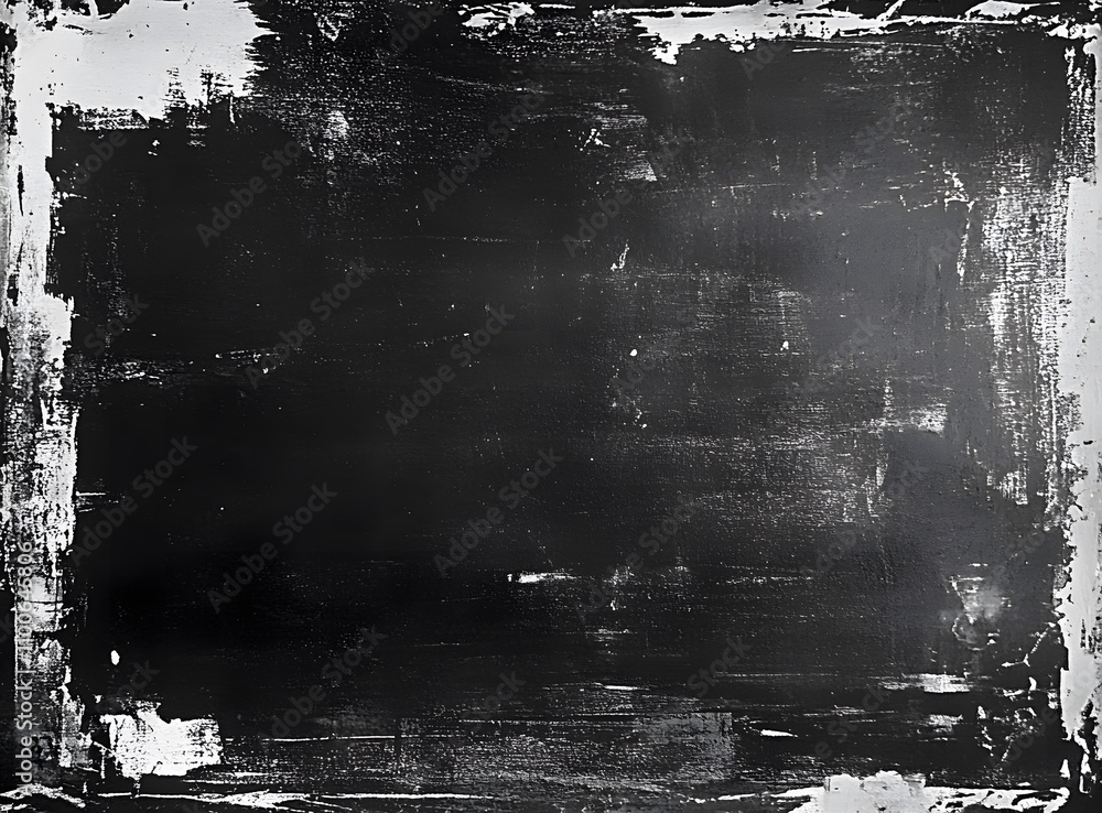 Fototapeta premium Old and Scratched Dark Background with Mysterious Texture
