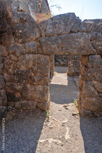 Ruins of Necromanteion of Acheron, Epirus, Greece photo