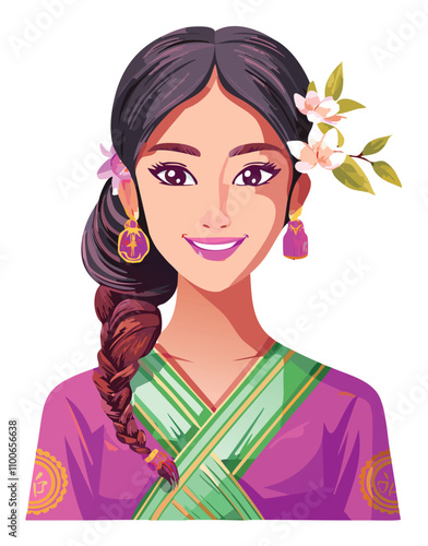 traditional girl