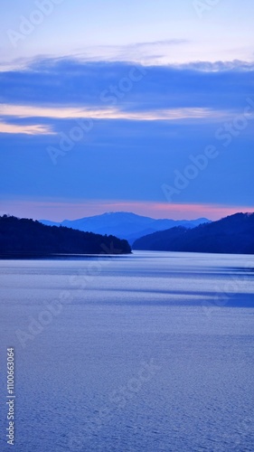 Wallpaper Mural Winter scenery of Daecheong Lake in Korea Torontodigital.ca