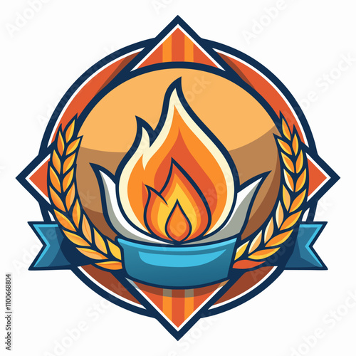 bonfire badge logo