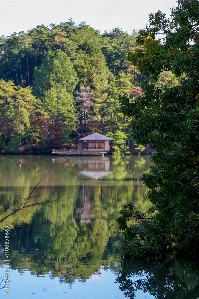 Obraz premium 三段池公園