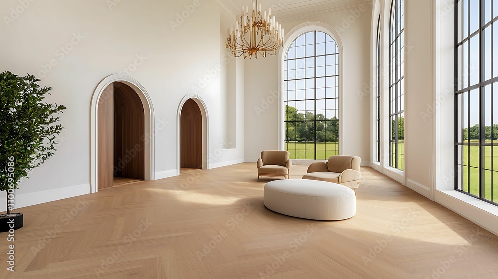 A bright, modern interior featuring elegant furniture, large windows, and a minimalist design, showcasing a serene living space. A bright, modern interior featuring elegant furniture, large windows, and a minimalist design, showcasing a serene living space.