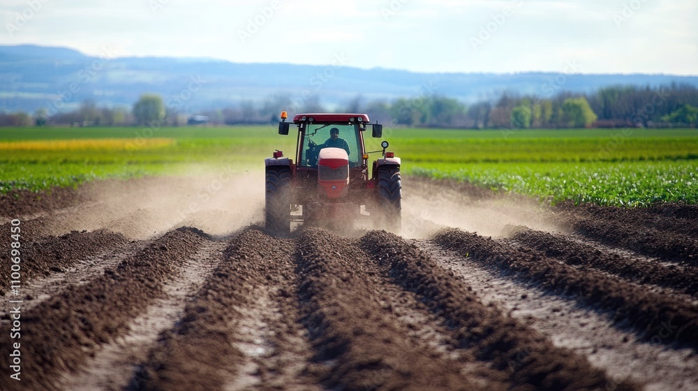 Obraz premium Environmental problems stemming from industrial farming practices