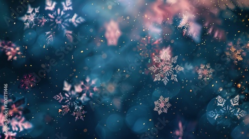 Delicate Snowflakes: Nature's Unique Winter Wonders