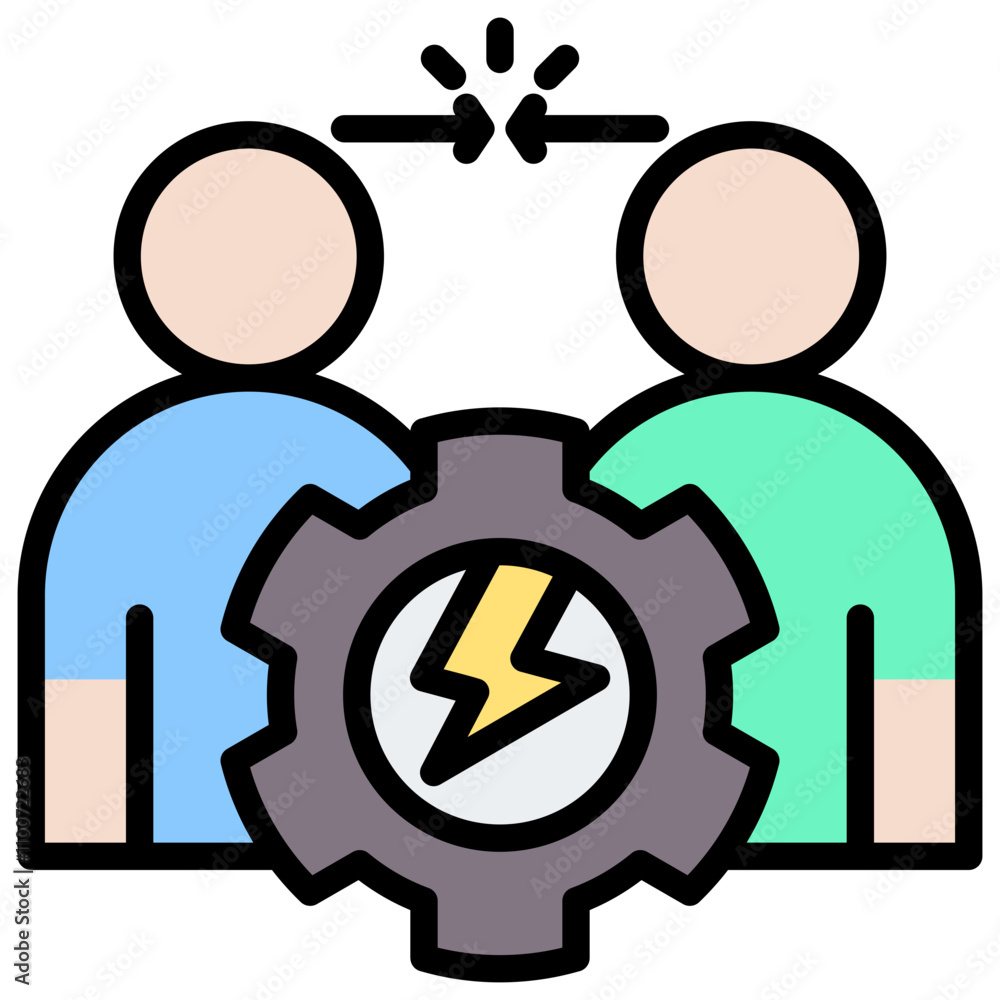 Conflict Resolution Icon Conflict Resolution Icon