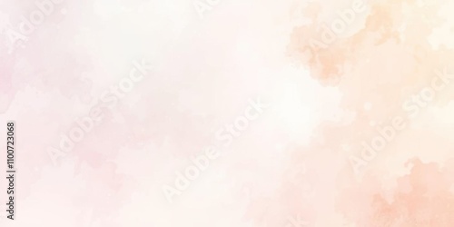 Soft and dreamy watercolor background in pastel hues with a subtle flow of colors, dreamy, painting