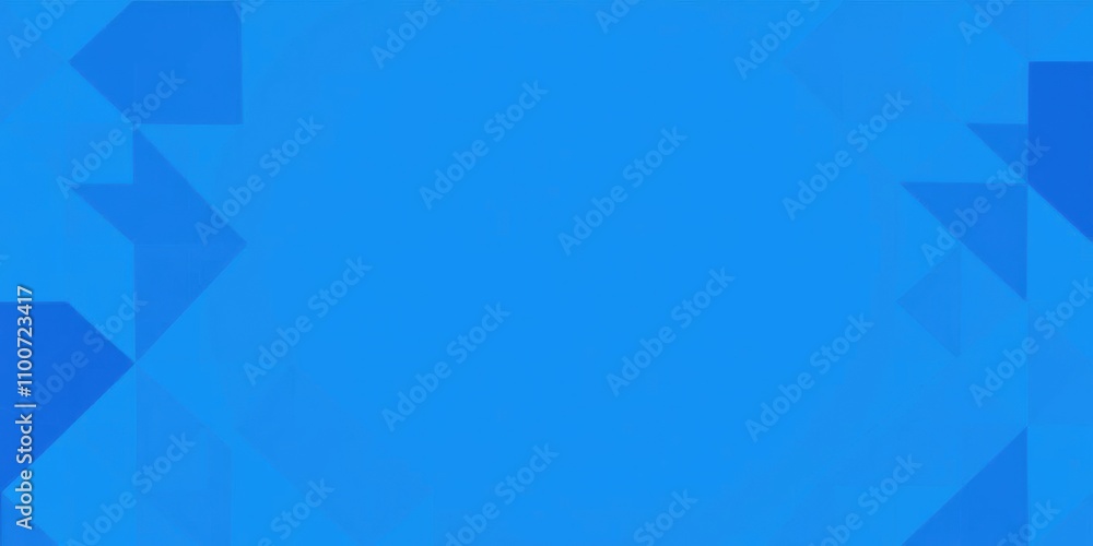Obraz premium Abstract geometric background featuring a repetitive triangle shape pattern in various shades of blue and white, geometric, design
