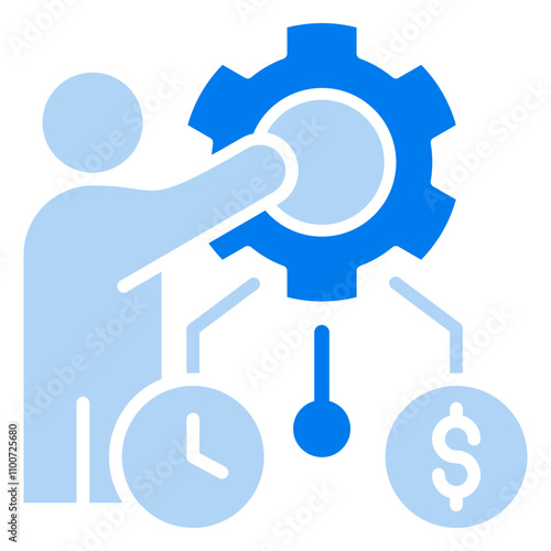 Resource Allocation Icon