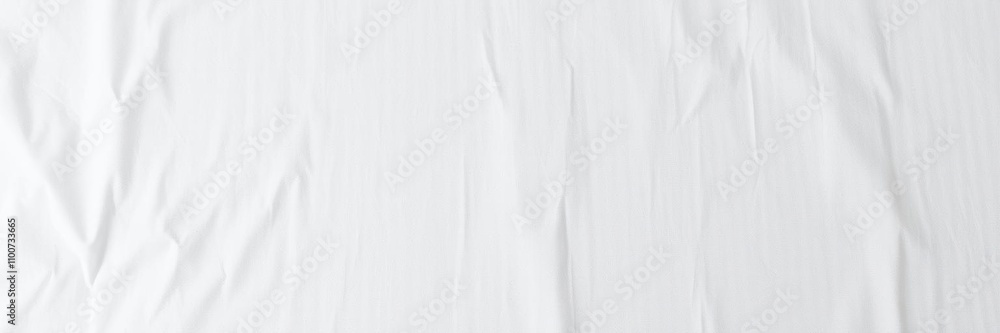 Obraz premium White cotton fabric canvas texture background for design blackdrop or overlay background, artistic, canvas