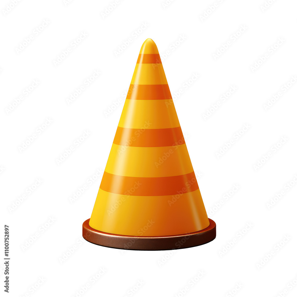 raffic cone on transparent background raffic cone on transparent background