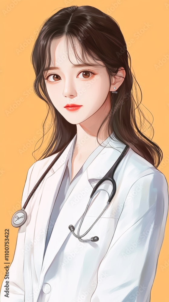Sophisticated Elegance: Confident Korean Idol-Girl Doctor in Her 30s Sophisticated Elegance: Confident Korean Idol-Girl Doctor in Her 30s