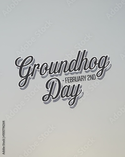 Groundhog Day Celebrated on February Second photo