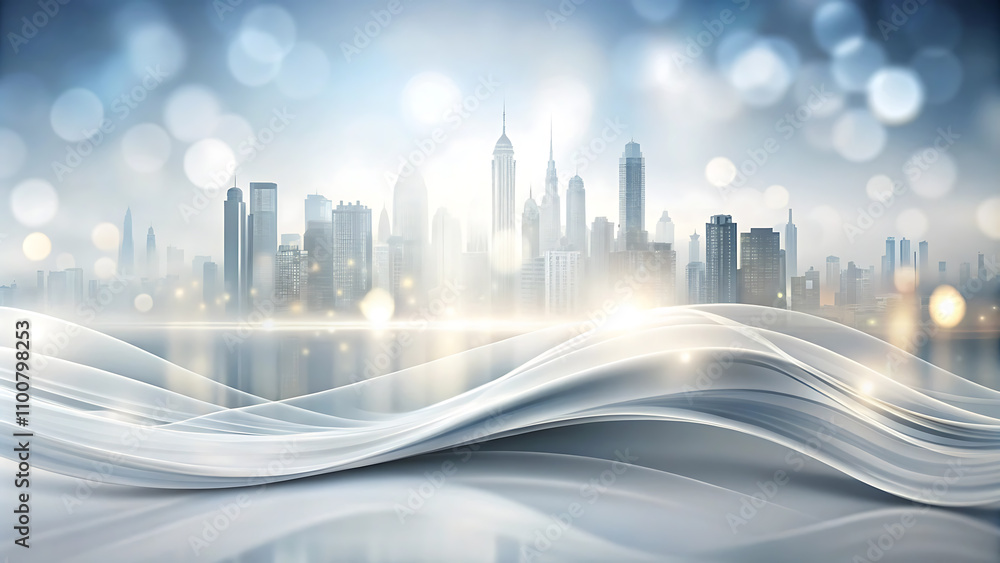 Obraz premium Modern city Elements Abstract Background