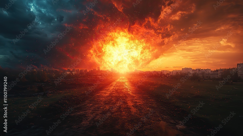 Obraz premium A banner displaying a weather forecast contrasts day and night, emphasizing the duality of climate patterns.