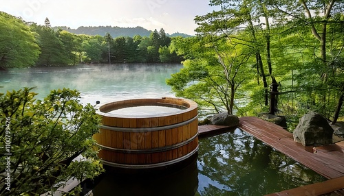Cozy Onsen with a Scenic Mountain View