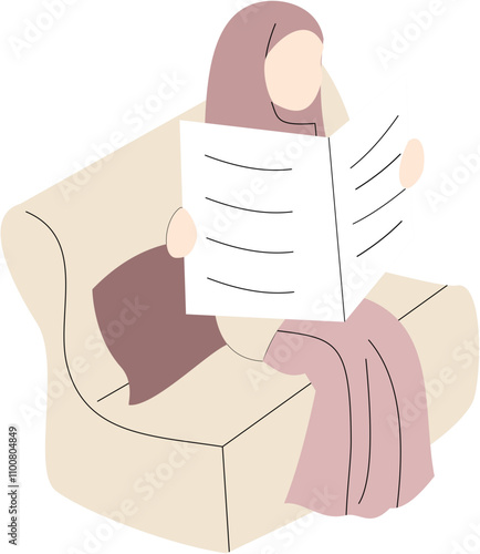 hijab girl morning routine