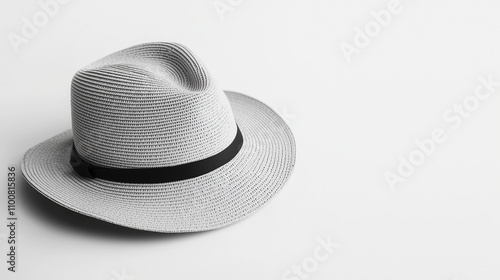 Stylish Straw Hat: A light ...