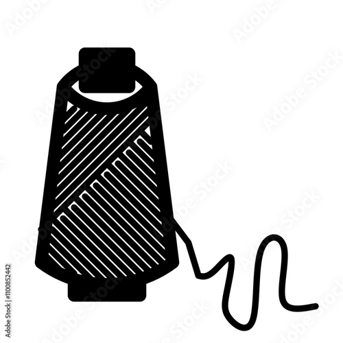 Sewing thread icon