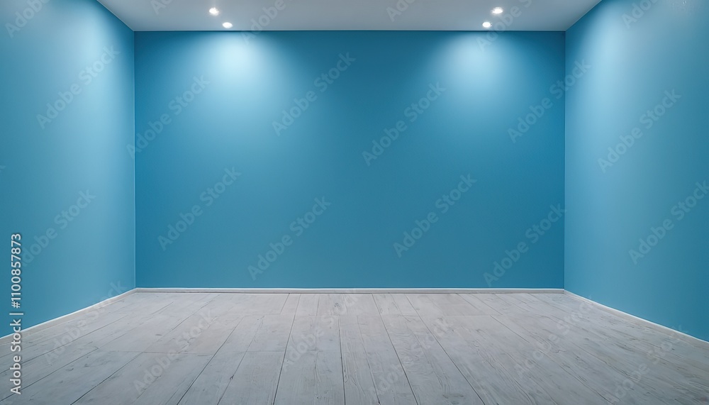 3d rendered blue empty room display podium Minimal scene for product display presentation 62 3d rendered blue empty room display podium Minimal scene for product display presentation 62