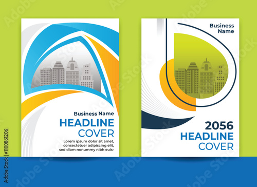 Cover design for annual report or business promotion, magazine, brochure, phamlet, financial report cover, business report cover, corporate report cover