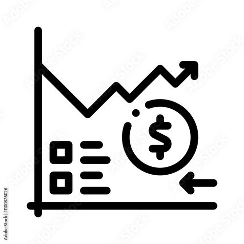 chart indicators line icon