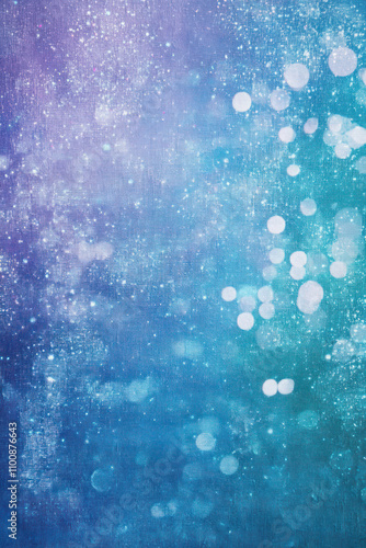Christmas background with light sparkles on colorful canvas