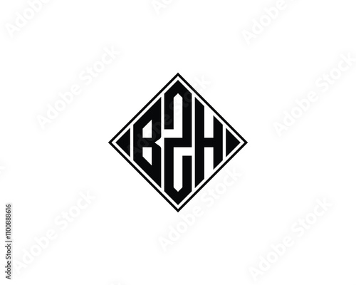 B Z H logo design vector template. B Z H Free Download B Z H logo design vector template. B Z H - GFXLoad