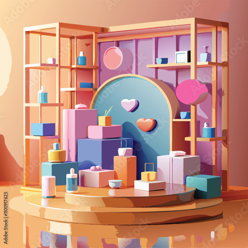 illustration of a room