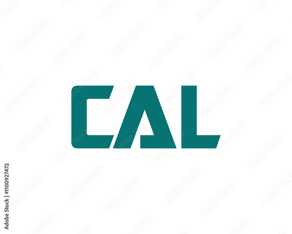 Obraz premium CAL logo design vector template. CAL