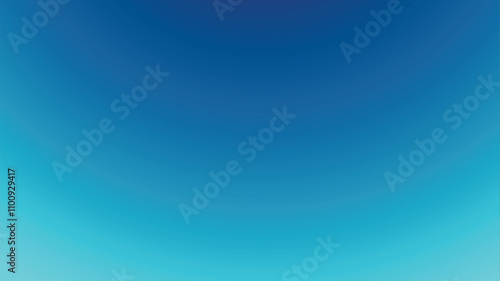 Blue ocean smooth gradient abstract background