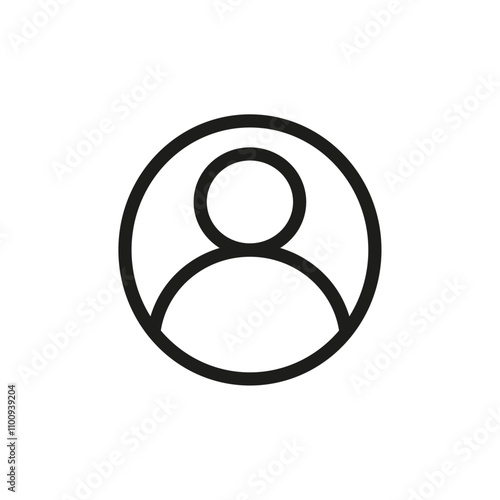 Login icon Symbol mark in Outline style