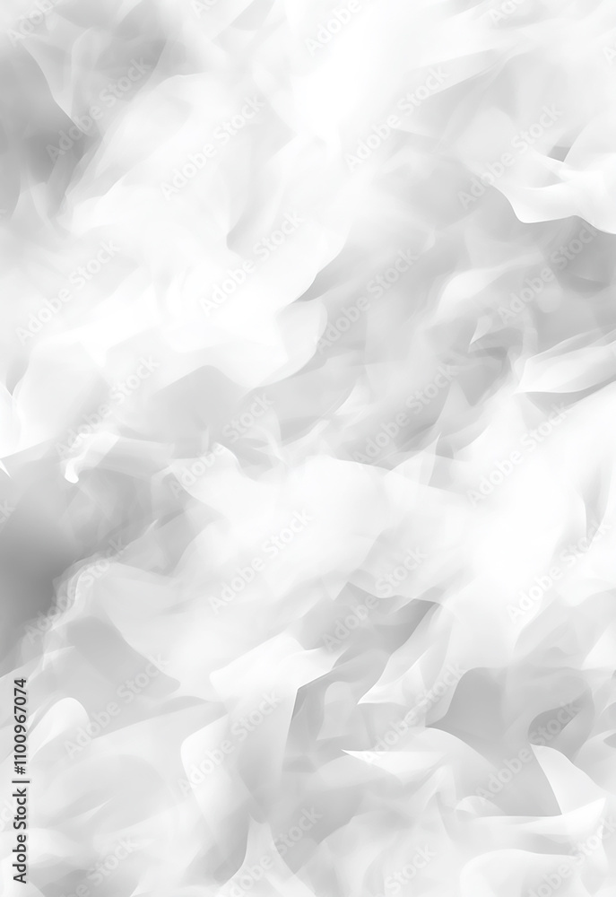 Obraz premium Elegant white silk fabric draping gracefully, creating soft waves and a smooth texture. white satin silky warped cloth. Soft textile drape with creases.
