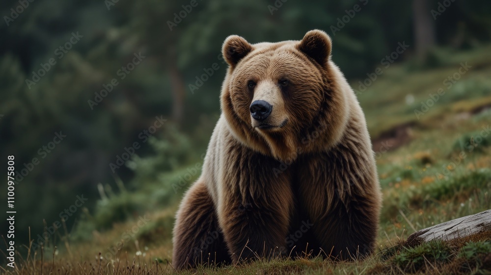 Obraz premium Brown Bear