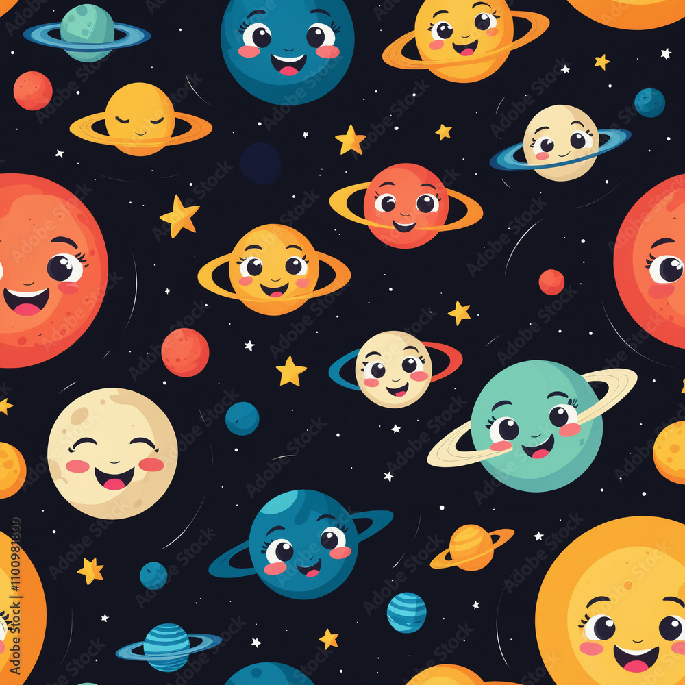 Naklejka premium seamless pattern