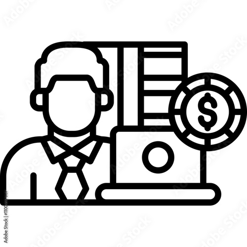 Work At Home Icon