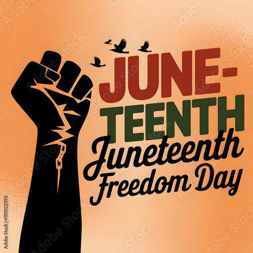 Juneteenth Emancipation Day poster photo