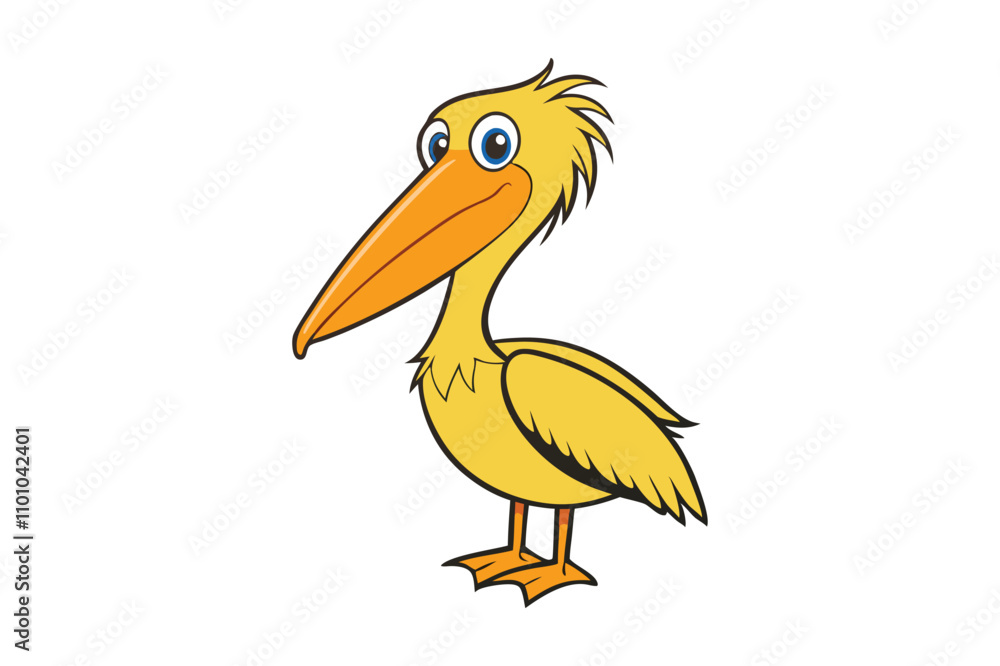 Obraz premium illustration of a pelican