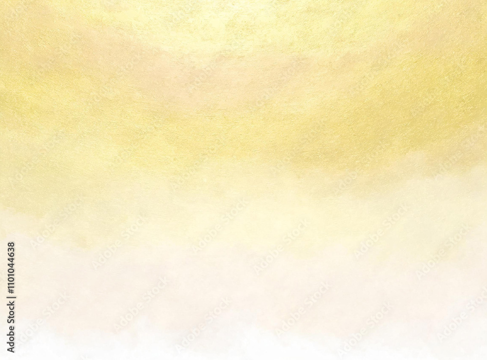 Fototapeta premium 水彩のシンプルで綺麗な金色の背景素材