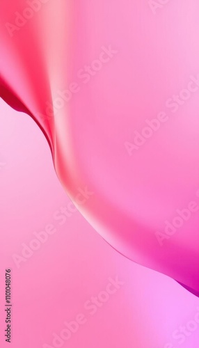 a close up of a pink background with a curved design