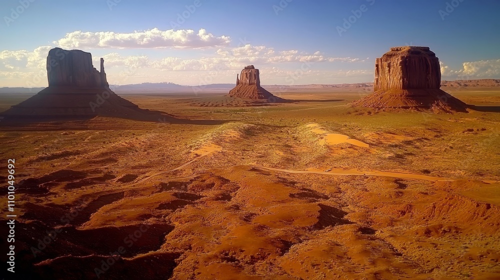 Fototapeta premium Arizona's Monument Valley panoramas