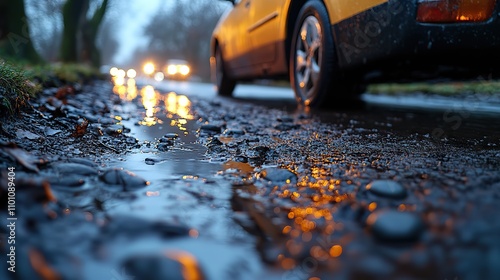 The situation on the roads reflects broader environmental concerns that require urgent attention. photo