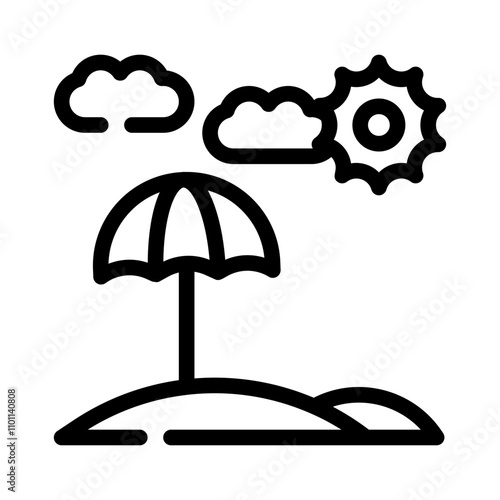 shade line icon