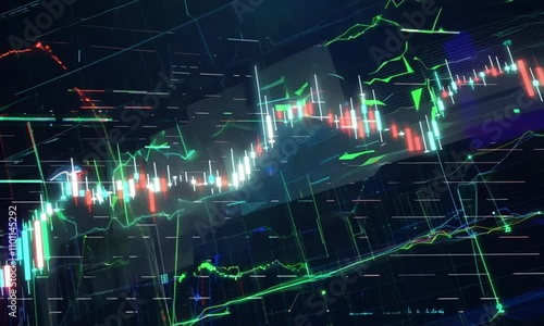 Decoding the Market: Trading Algorithms in Stunning Motion Graphics[